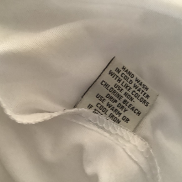 Speed Control New York, White Tunic Blouse, Size small. - Picture 6 of 7